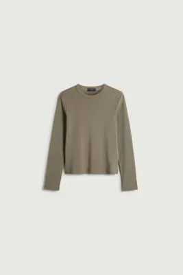 TEE-SHIRT FLAVIE VERT DE GRIS — photo 4