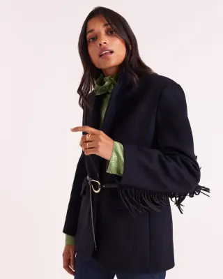 Veste Marceau bleu marine — photo 2