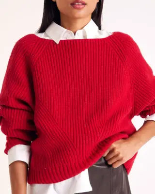 Pull Edgar rouge — photo 4