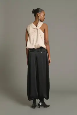 PANTALON LEOPOLD NOIR — photo 2