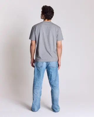 Tee-shirt Martel gris chiné — photo 3
