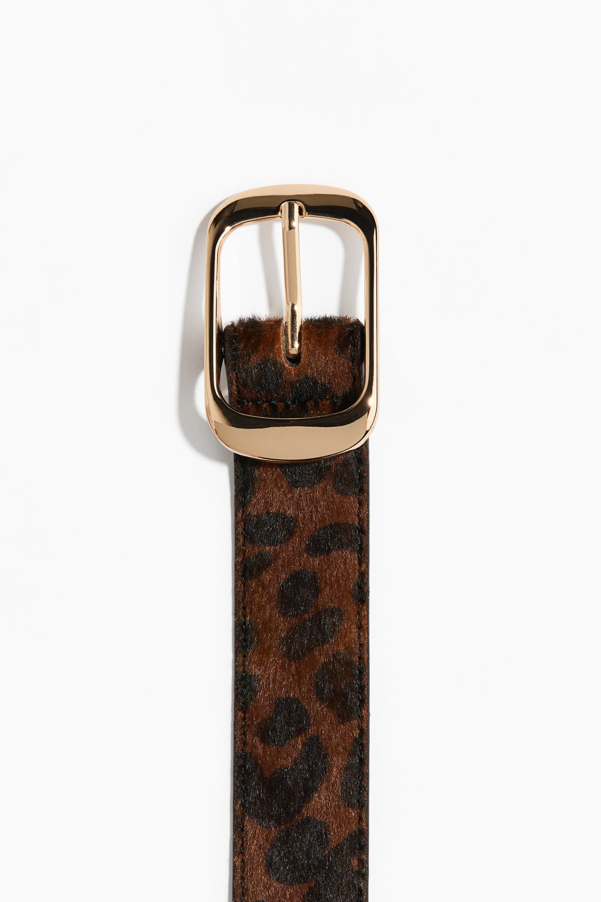 Ceinture - Marron foncé/imprimé léopard
