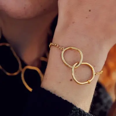 Bracelet Victoire doré – BDM Studio — photo 3