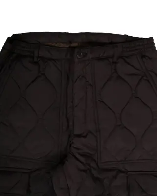 Military Cargo Down Pant Black — photo 2