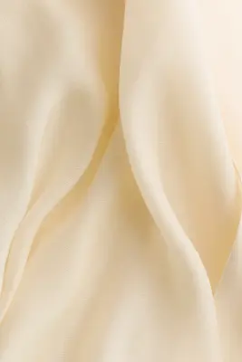 Top sans manches en cupro mélangé - Jaune pâle — photo 4