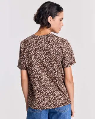 Tee-shirt Bree léopard brodé — photo 5