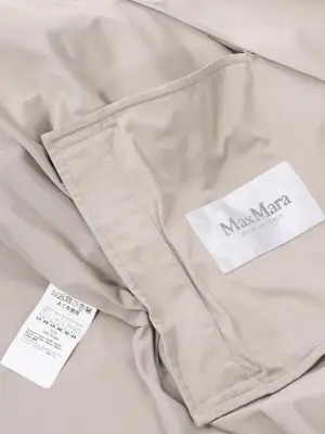 Trench long oversized en gabardine beige Prix boutique 1200€ Taille 40 — photo 5