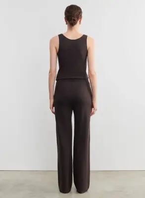 Pantalon en viscose et élasthanne — photo 2