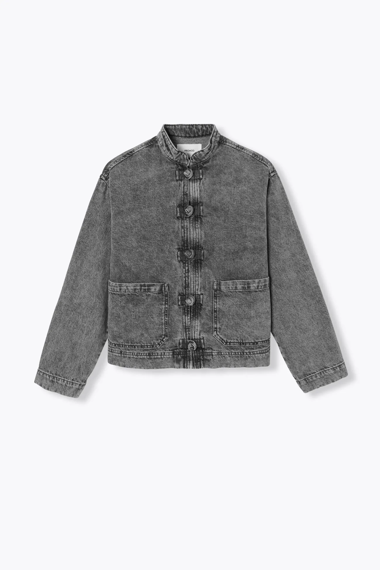 Veste Mandarin en jean Femme