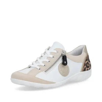 Baskets Remonte R3408-83 Blanches - Lacets Grande Pointure Femme — photo 1