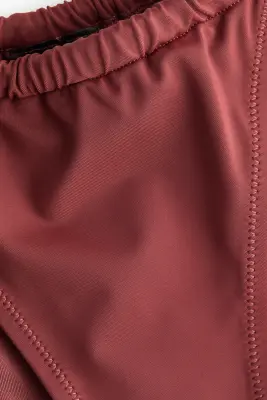 Bas de maillot Cheeky Tanga - Rouge rouille — photo 4