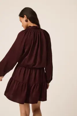 Robe Satine Prune — photo 5