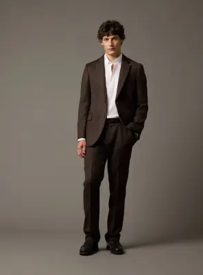 Veste de costume Alois Coffee — photo 2