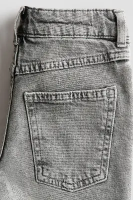 Relaxed Fit Jeans - Gris denim clair — photo 4