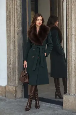 Angelina Faux Fur Coat — photo 1