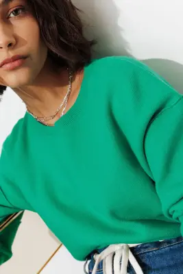 Pull en maille compacte Femme — photo 5