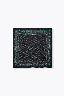 Foulard carré 100% laine — photo 3