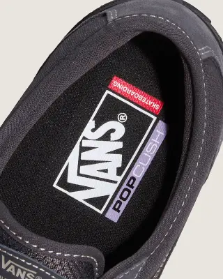 chaussure Vans Skate Curren capple – charcoal / black — photo 5