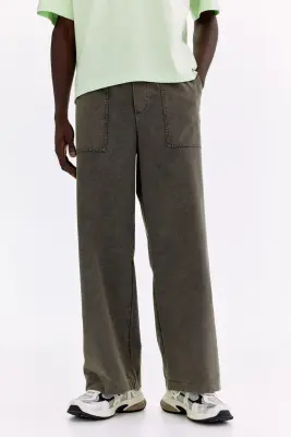 Pantalon jogger Relaxed Fit - Gris foncé — photo 1