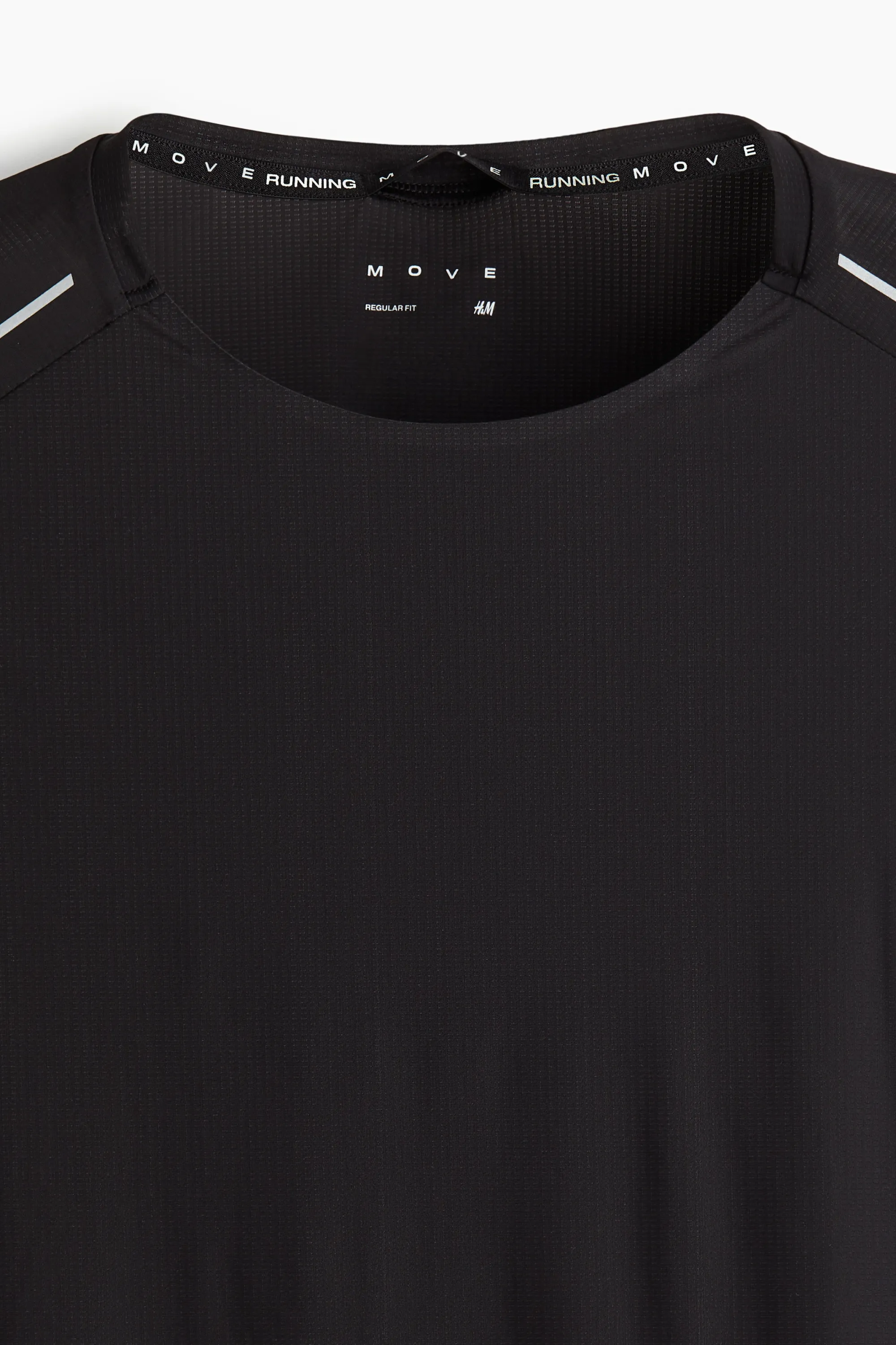 T-shirt de running Regular Fit DryMove™ - Noir
