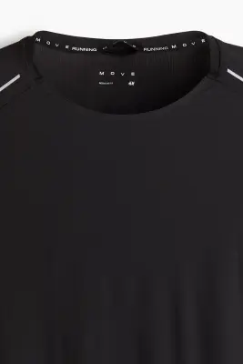 T-shirt de running Regular Fit DryMove™ - Noir — photo 1