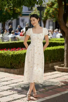 Estelle Button Down Dress — photo 2