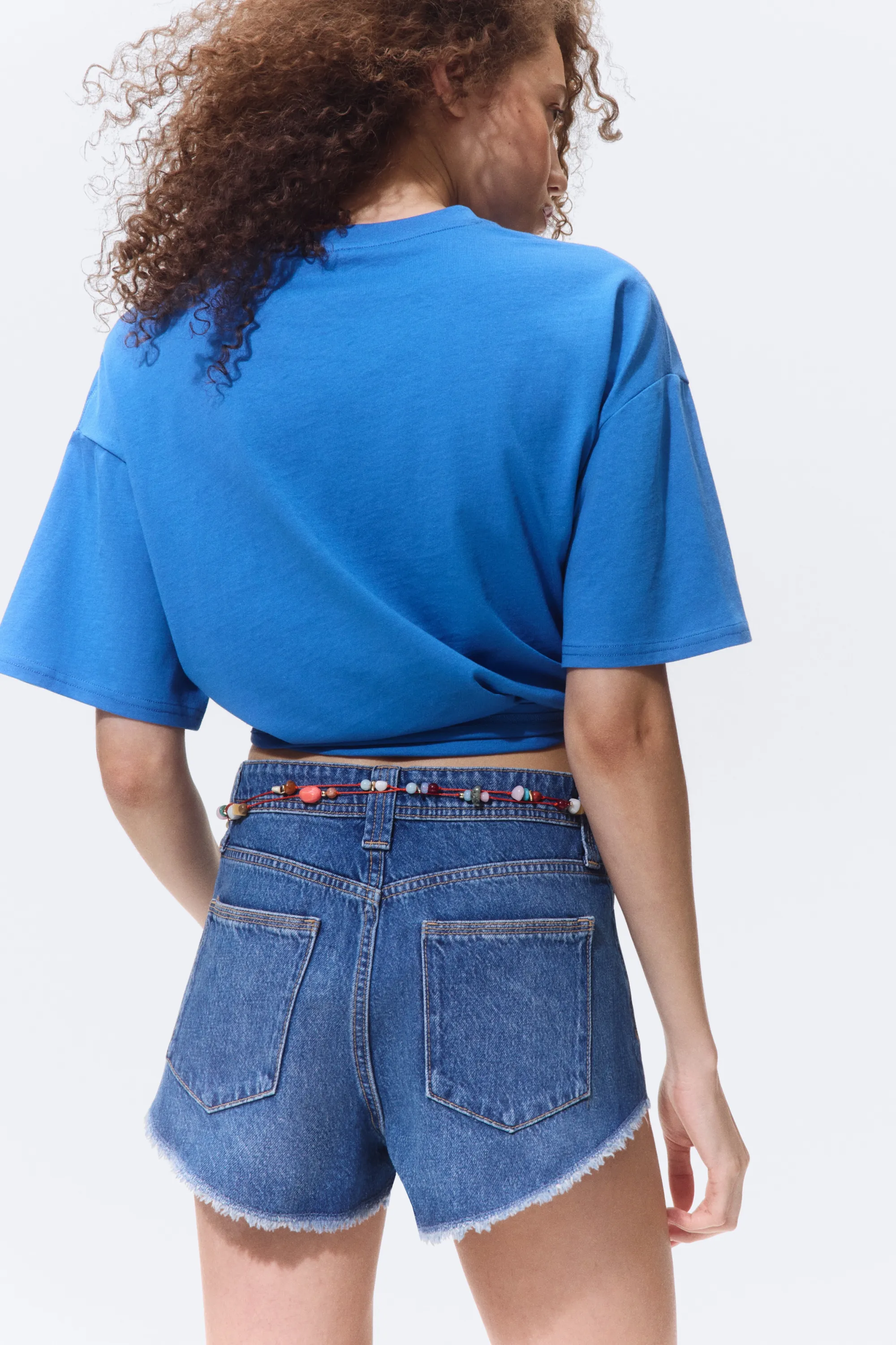 T-shirt oversize imprimé - Bleu/Vitamin Sea