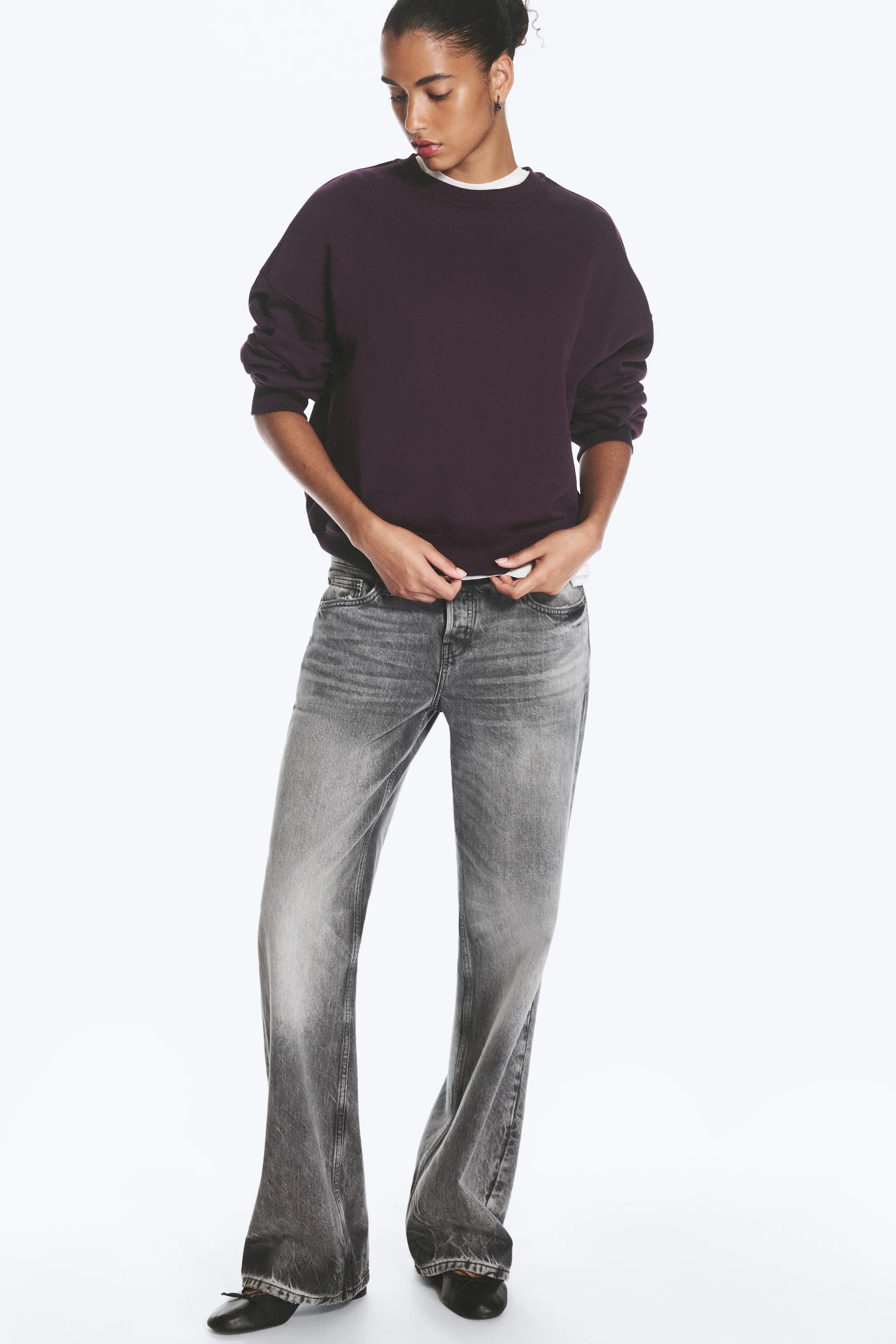 Sweat standard - Lilas foncé