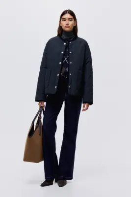 Veste matelassée - Noir — photo 2
