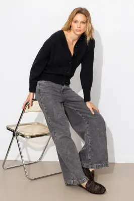 Cardigan enrichi en laine — photo 3