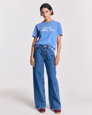 Tee-shirt Bree Ensemble bleu délavé — photo 3