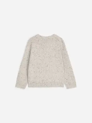 Pull épais - Blanc cassé — photo 3