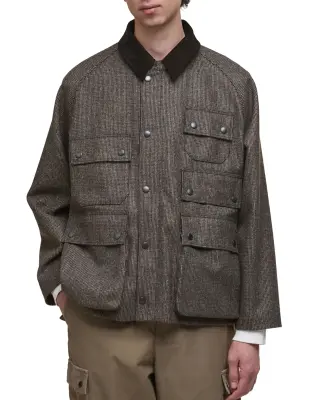 Editor Wool Jacket Olive — photo 2