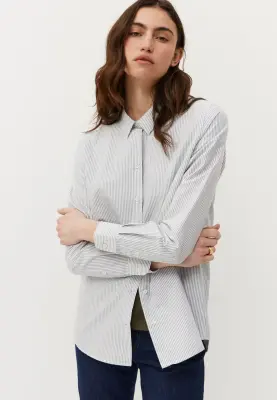La chemise oxford - Rayures bleues — photo 4