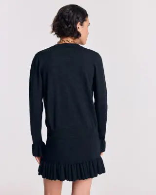 Cardigan Rosalia gris anthracite — photo 5