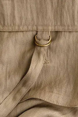 Short cargo en lyocell mélangé - Taupe ancien — photo 4