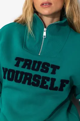 Sweat-shirt "trust yourself" — photo 5