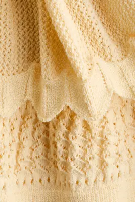 Robe avec jupe à étages - Jaune clair — photo 4
