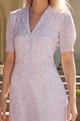 Selena Silk Dress — photo 5