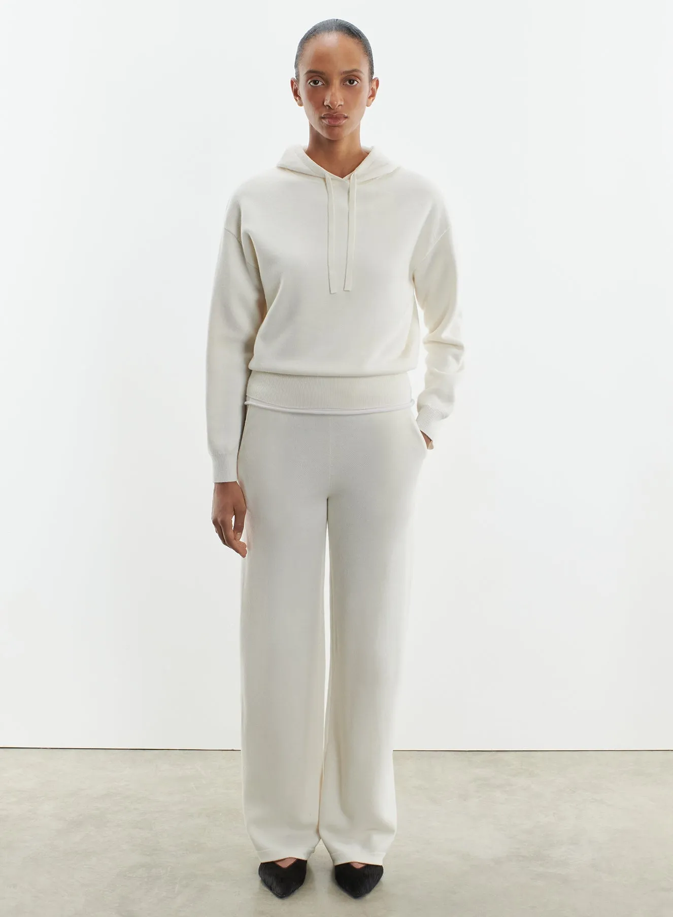 Pantalon en laine mérinos