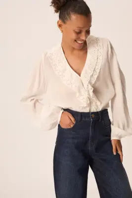 Blouse Erton Ecru — photo 1