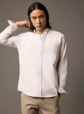 Chemise Tribeca White/Chanvre — photo 5