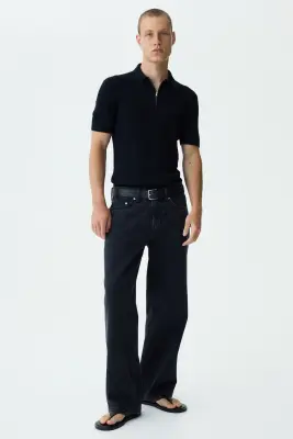 Polo Slim Fit - Noir — photo 1