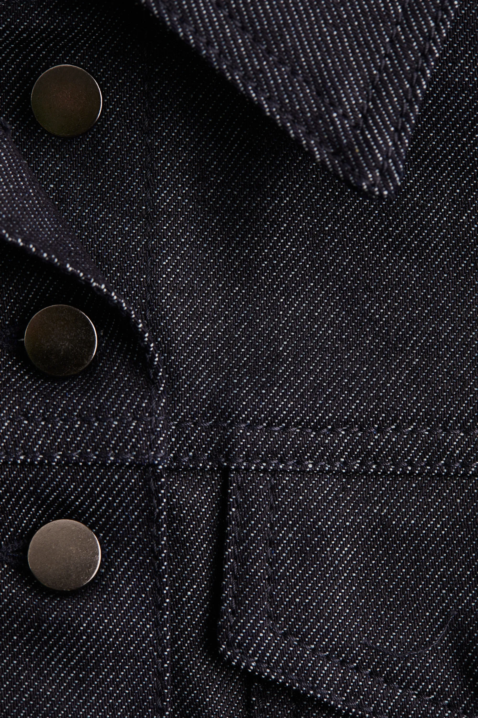Veste sans manches en denim - Bleu denim foncé