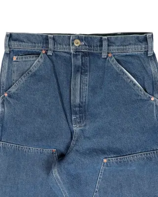 Double Knee Pants Heavy Stone Wash Denim — photo 2