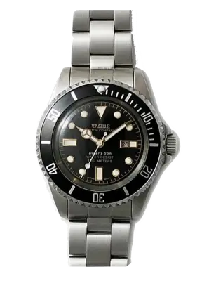 VAGUE WATCH DIVER'S SON ACIER DS-L-001SB — photo 1