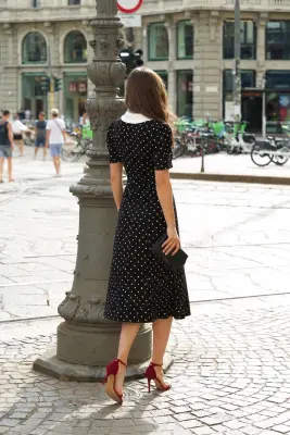 Gladys Polka Dot Dress — photo 3