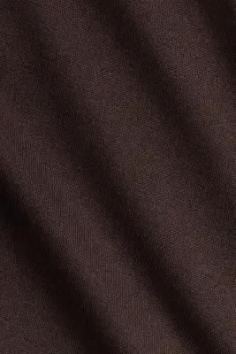 Longue robe T-shirt - Marron foncé — photo 4