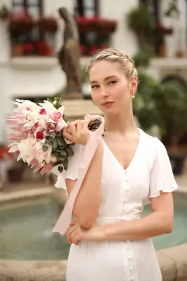 Caroline Button-Down Dress — photo 2
