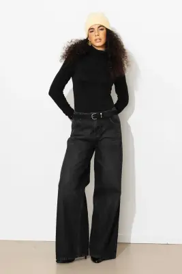 Pull fin col roulé Femme — photo 3